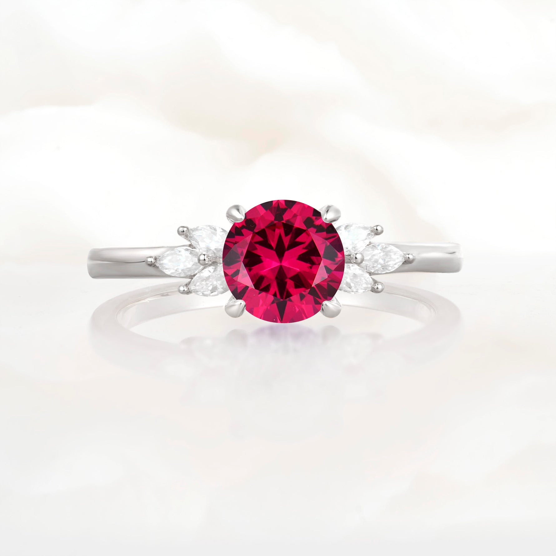 SR11590 Ruby Ring - Additional view