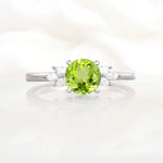 SR11590 Peridot Ring - Additional view