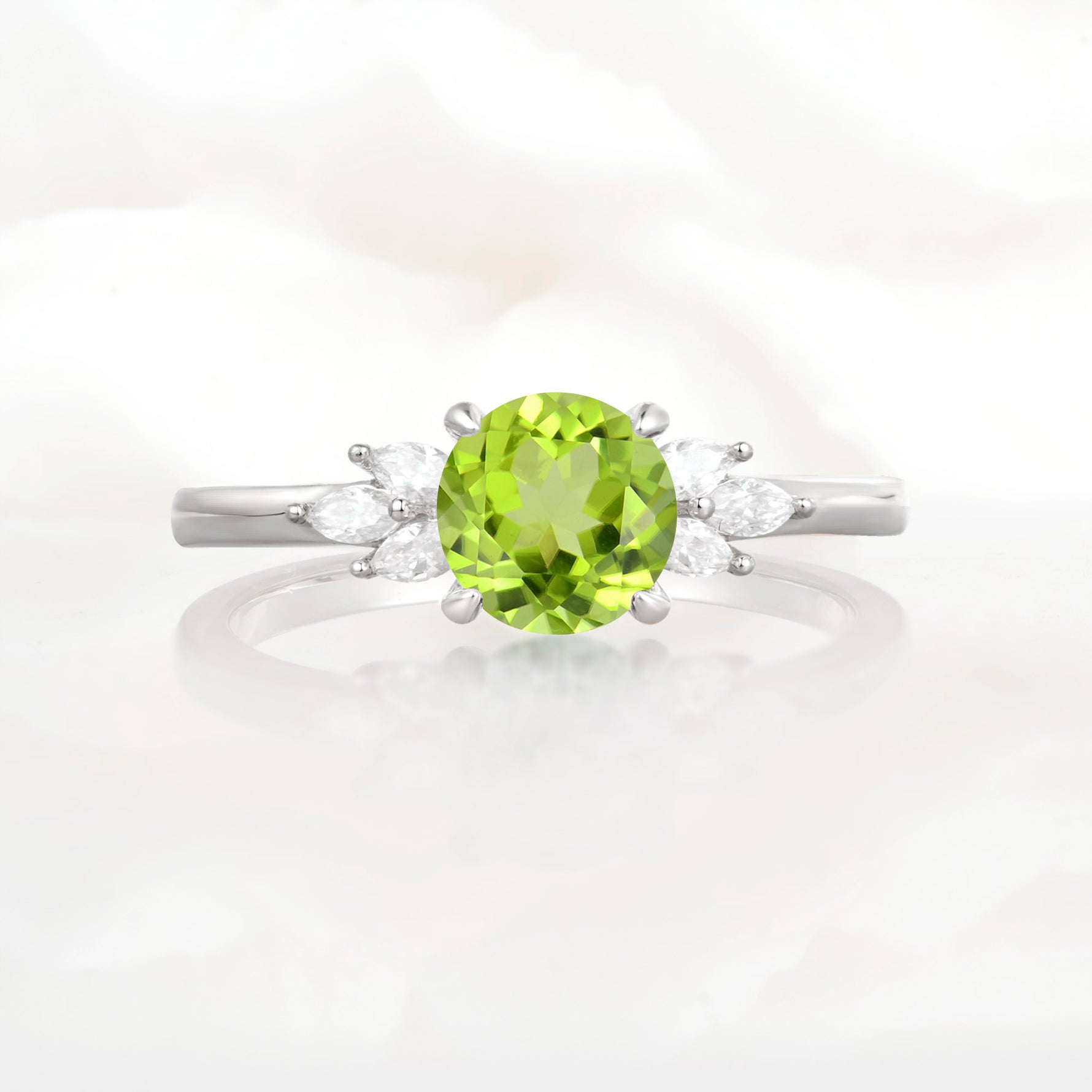 SR11590 Peridot Ring - Additional view