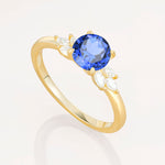 SR11590 Sapphire Ring - Additional view