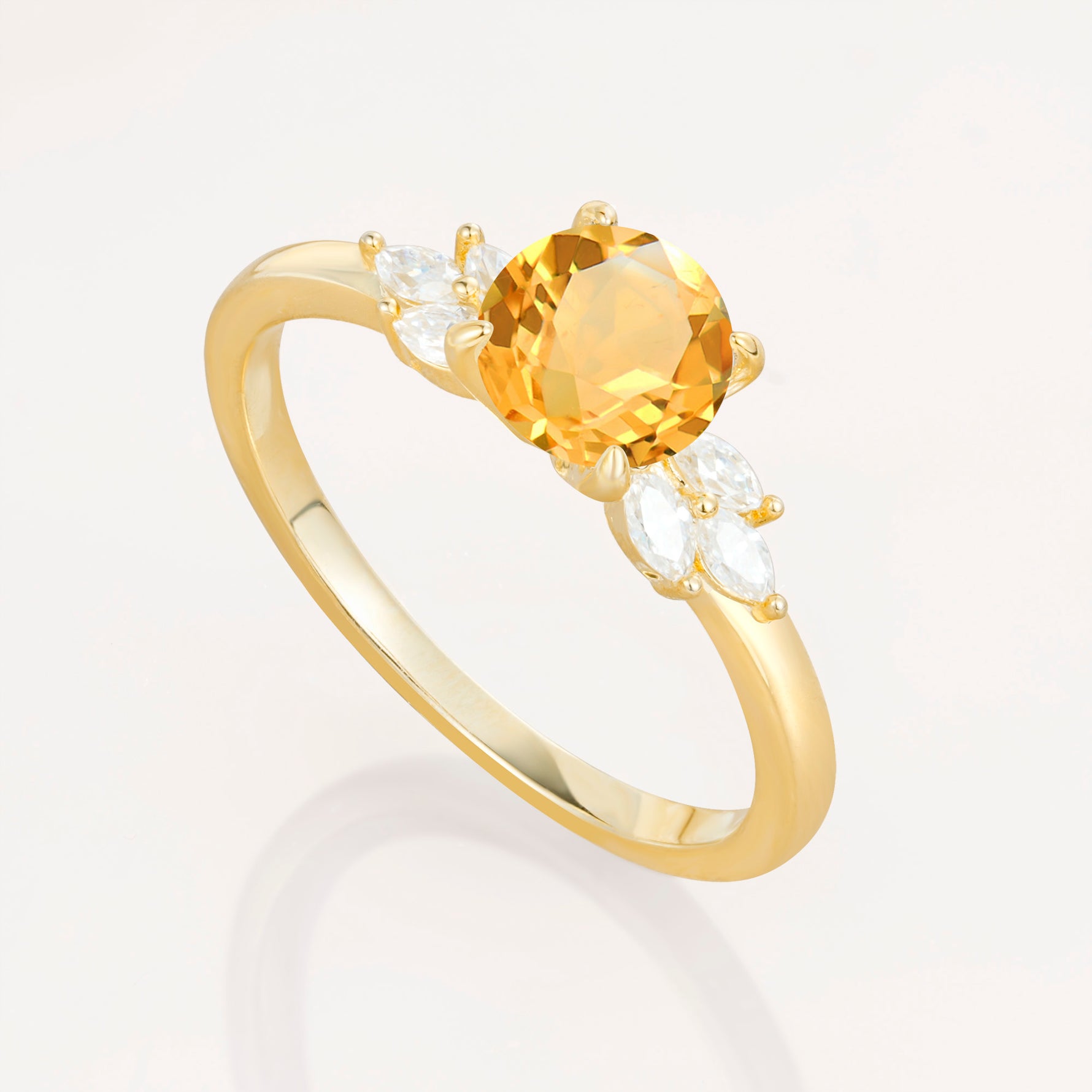 SR11590 Citrine Ring - Additional view