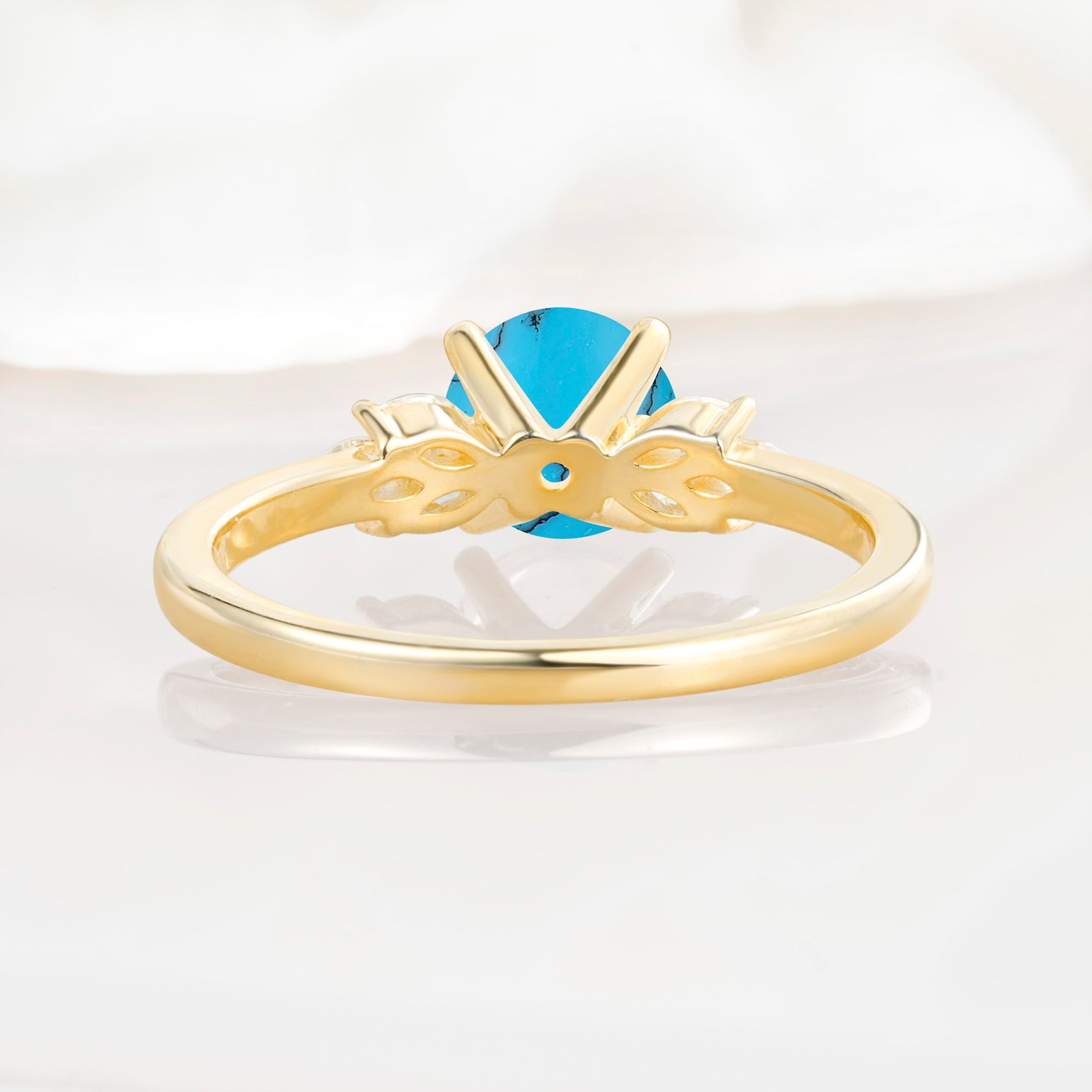 SR11590 Turquoise Ring - Additional view