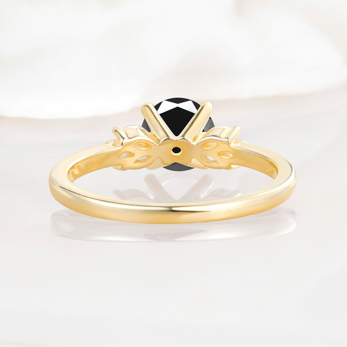 SR11590 Black Onyx Ring - Additional view