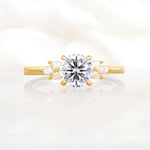 SR11590 Lab Diamond Ring - Yellow-Gold