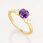 SR11590 Amethyst Ring - Additional view