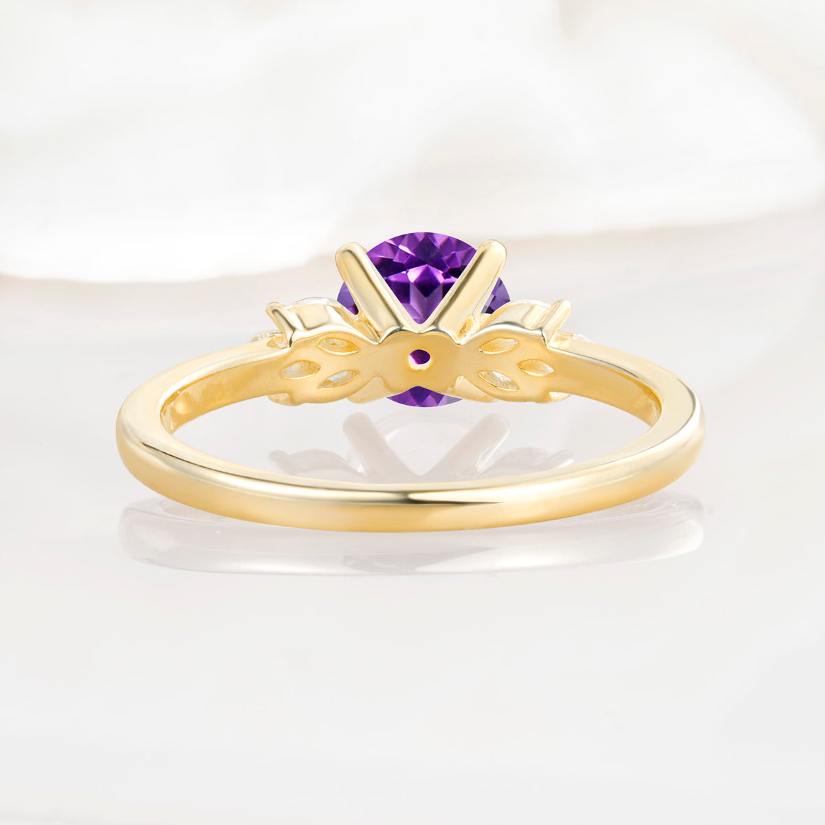 SR11590 Amethyst Ring - Additional view