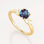 SR11590 Alexandrite Ring - Additional view