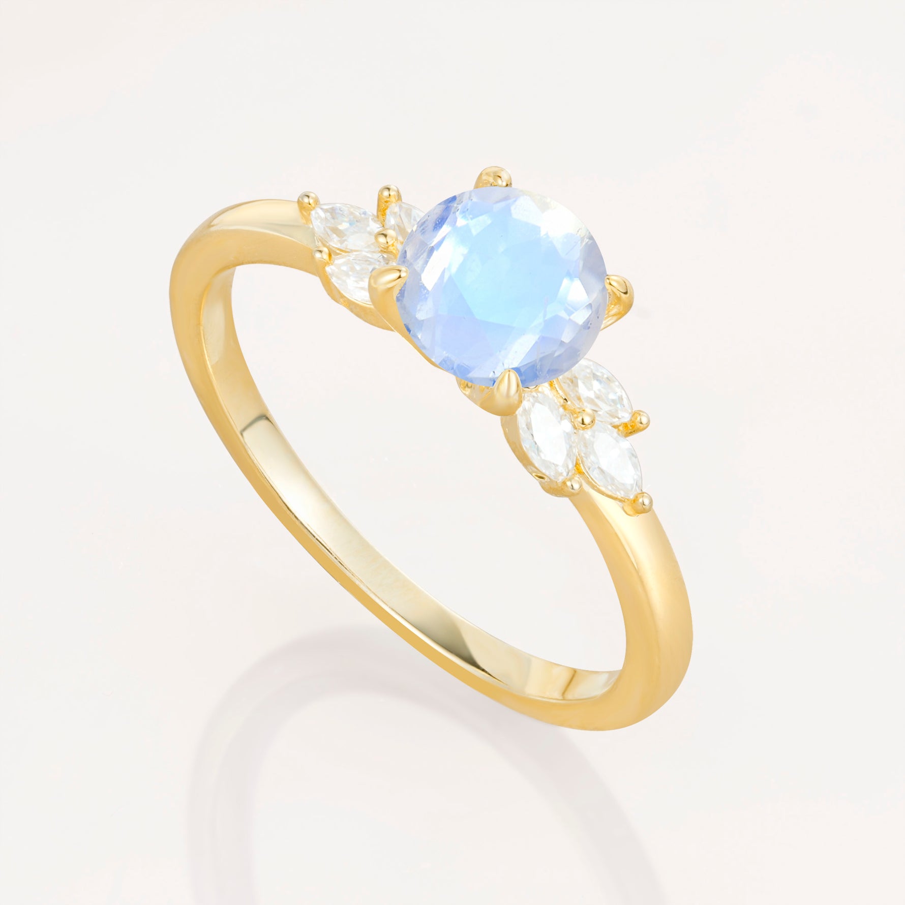 SR11590 Moonstone Ring - Additional view