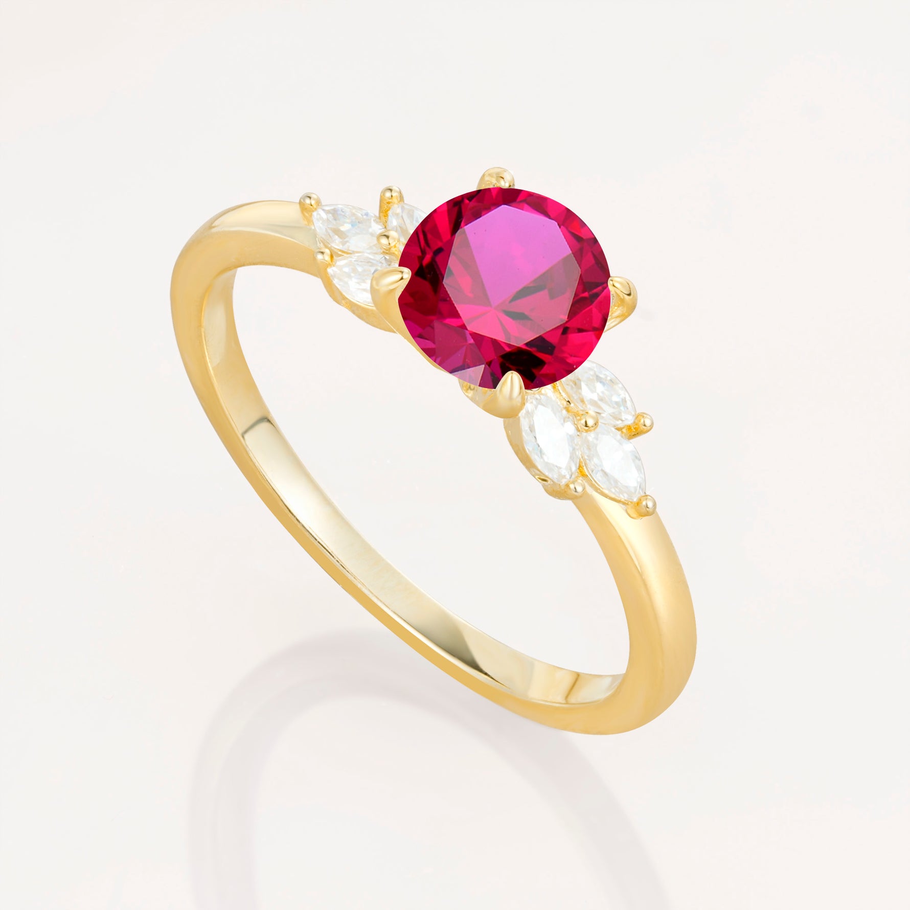 SR11590 Ruby Ring - Additional view
