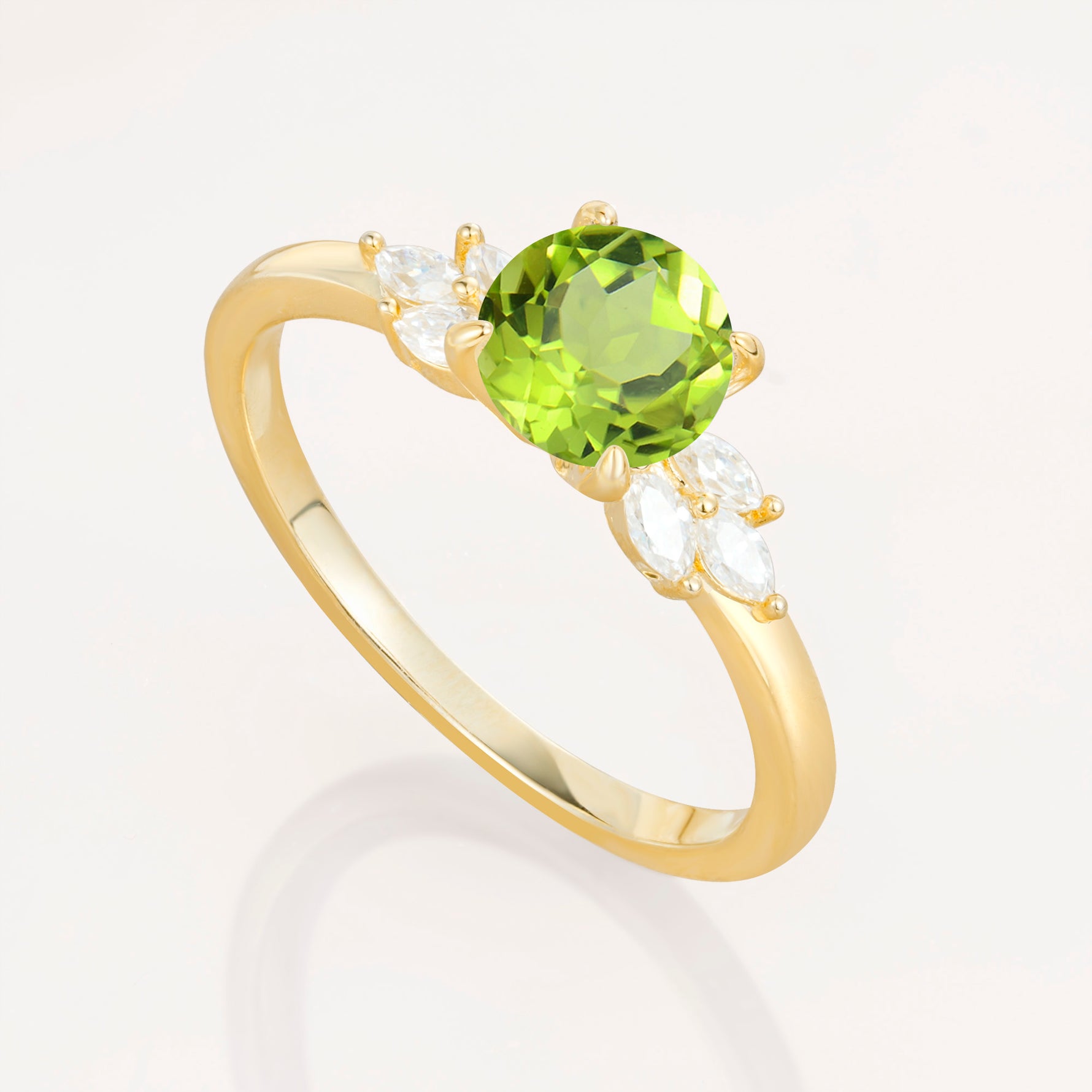 SR11590 Peridot Ring - Additional view