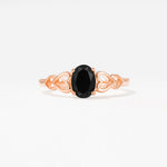 SR11911 Black Onyx Ring - Additional view