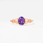 SR11911 Amethyst Ring - Additional view