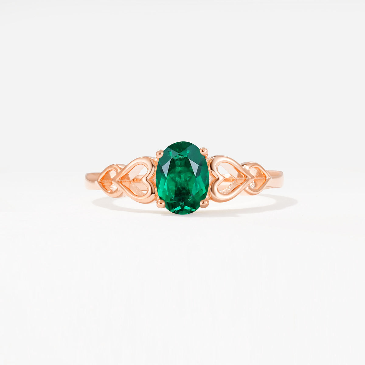 SR11911 Emerald Ring - Additional view