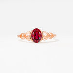 SR11911 Ruby Ring - Additional view