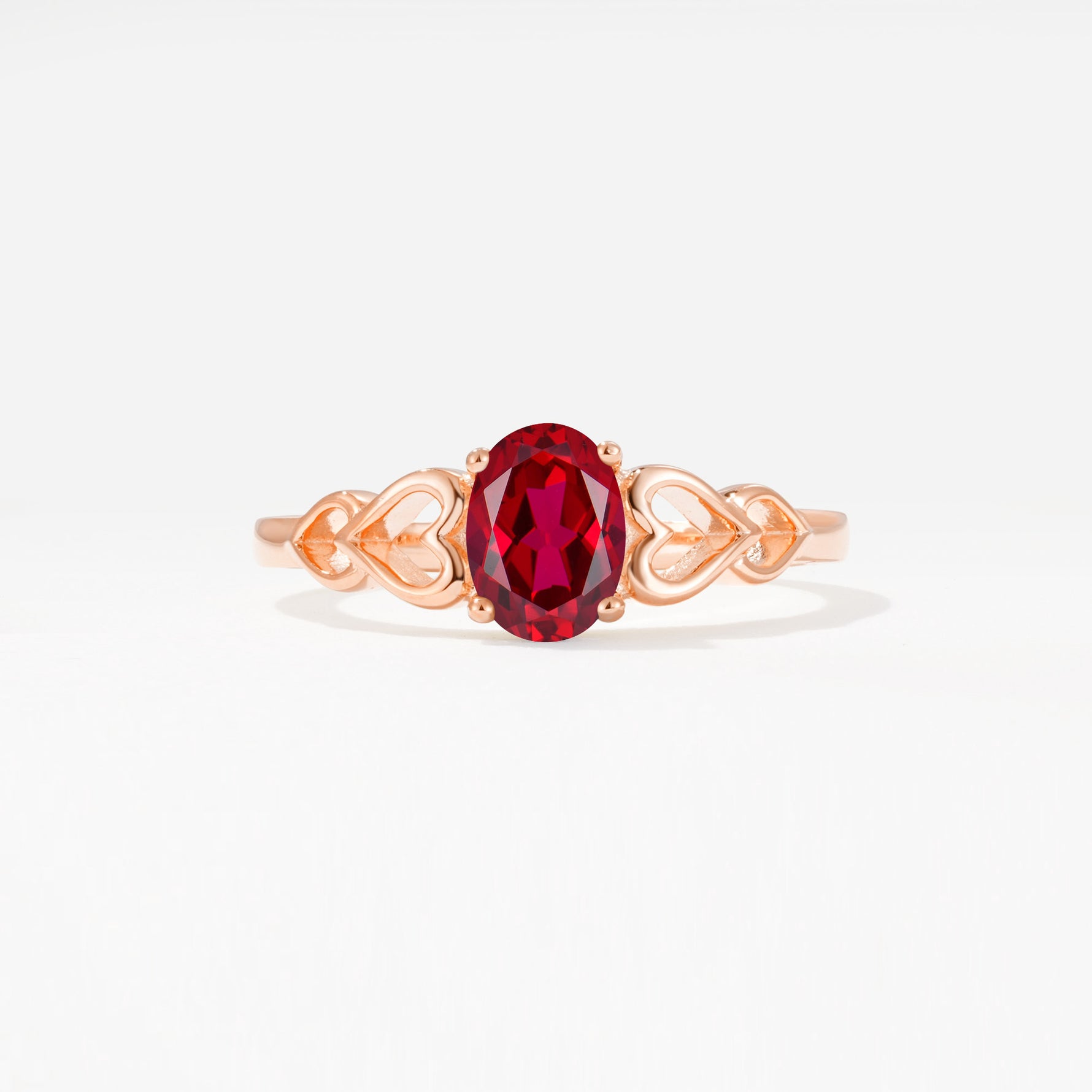 SR11911 Ruby Ring - Additional view