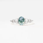 SR11911 Moss Agate Ring - Additional view