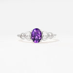 SR11911 Amethyst Ring - Additional view
