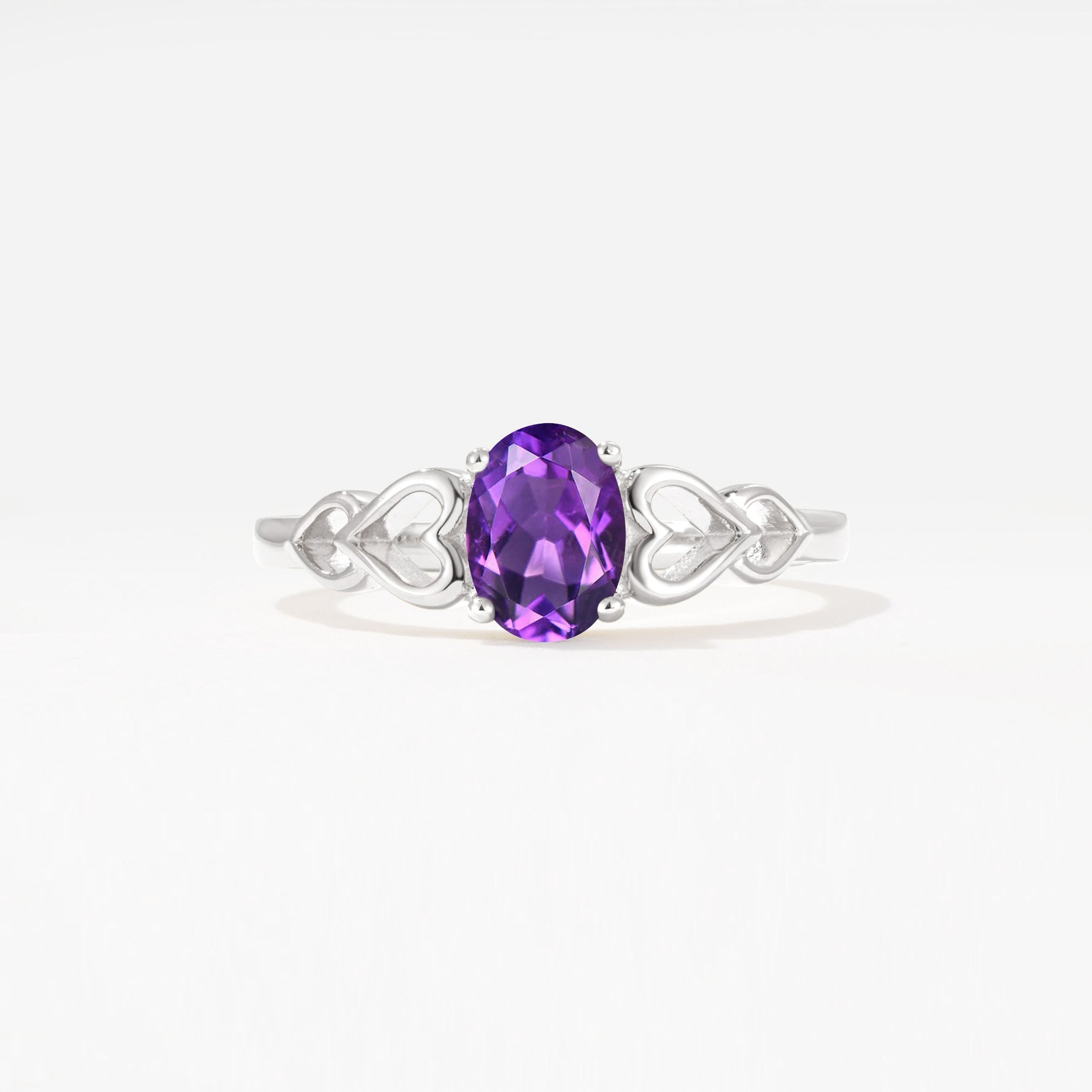 SR11911 Amethyst Ring - Additional view