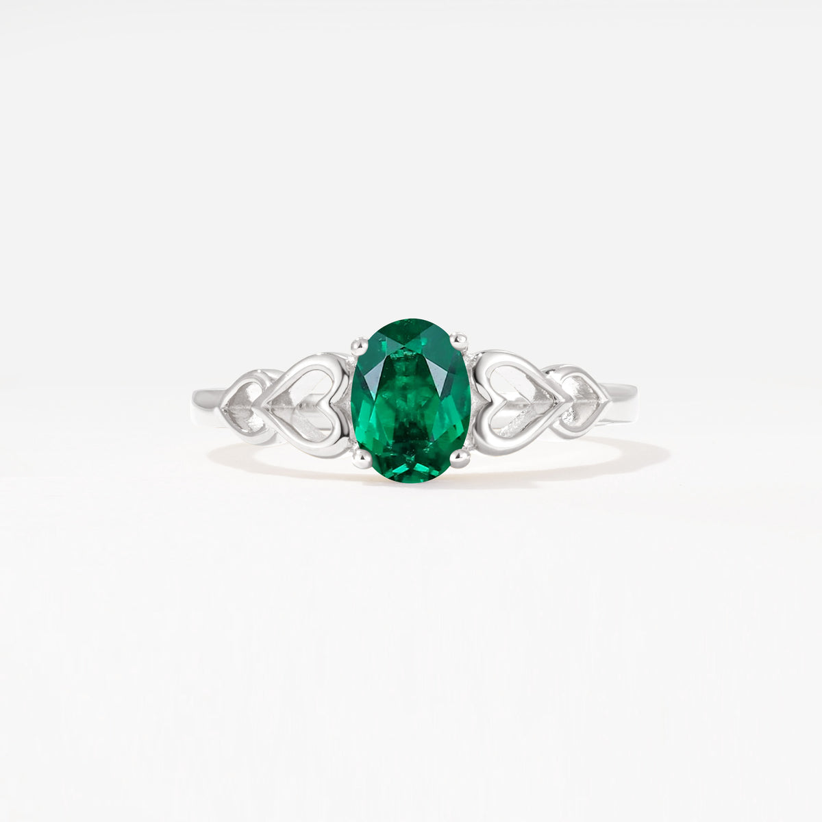 SR11911 Emerald Ring - Additional view