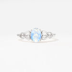 SR11911 Moonstone Ring - Additional view