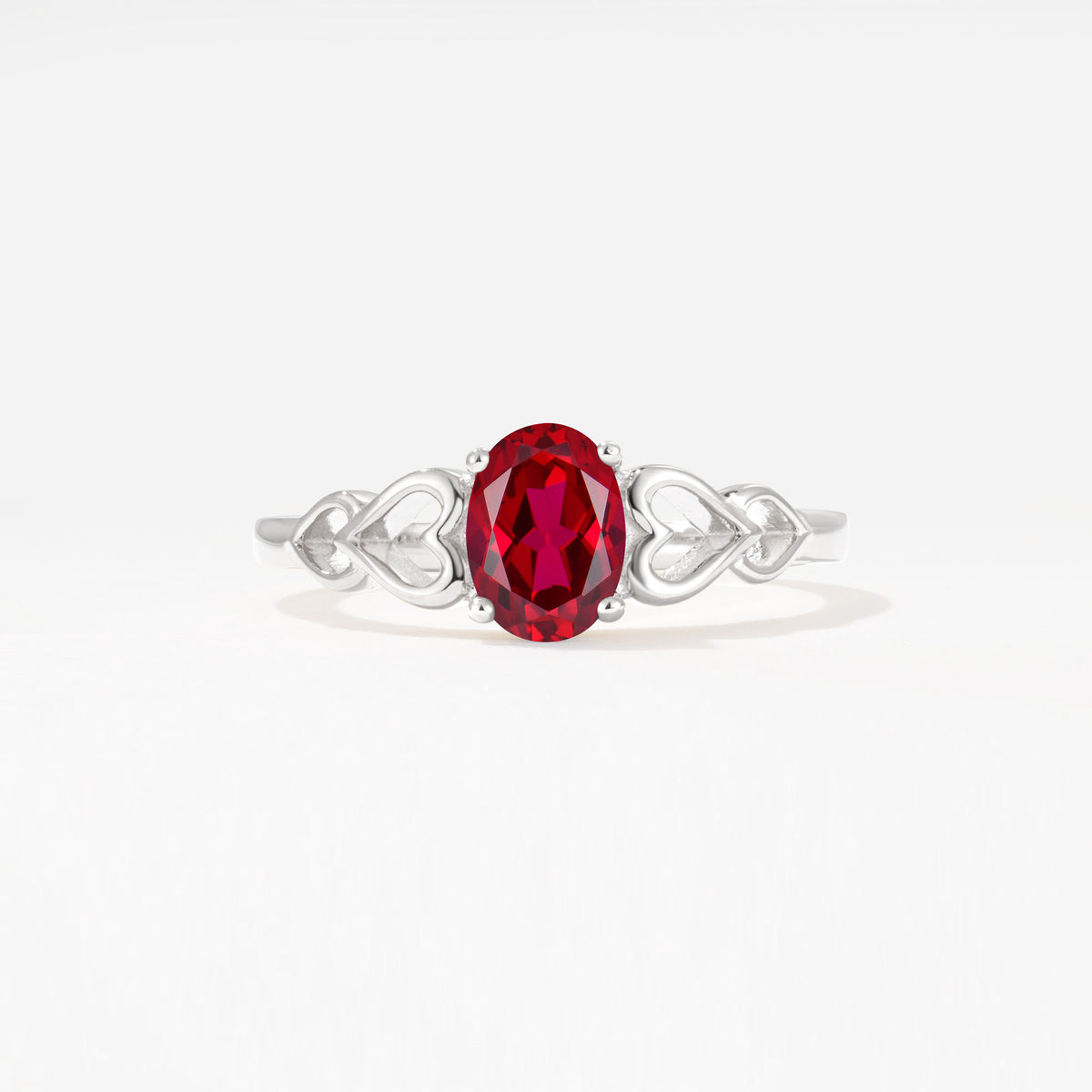 SR11911 Ruby Ring - Additional view