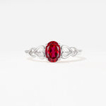 SR11911 Ruby Ring - Additional view