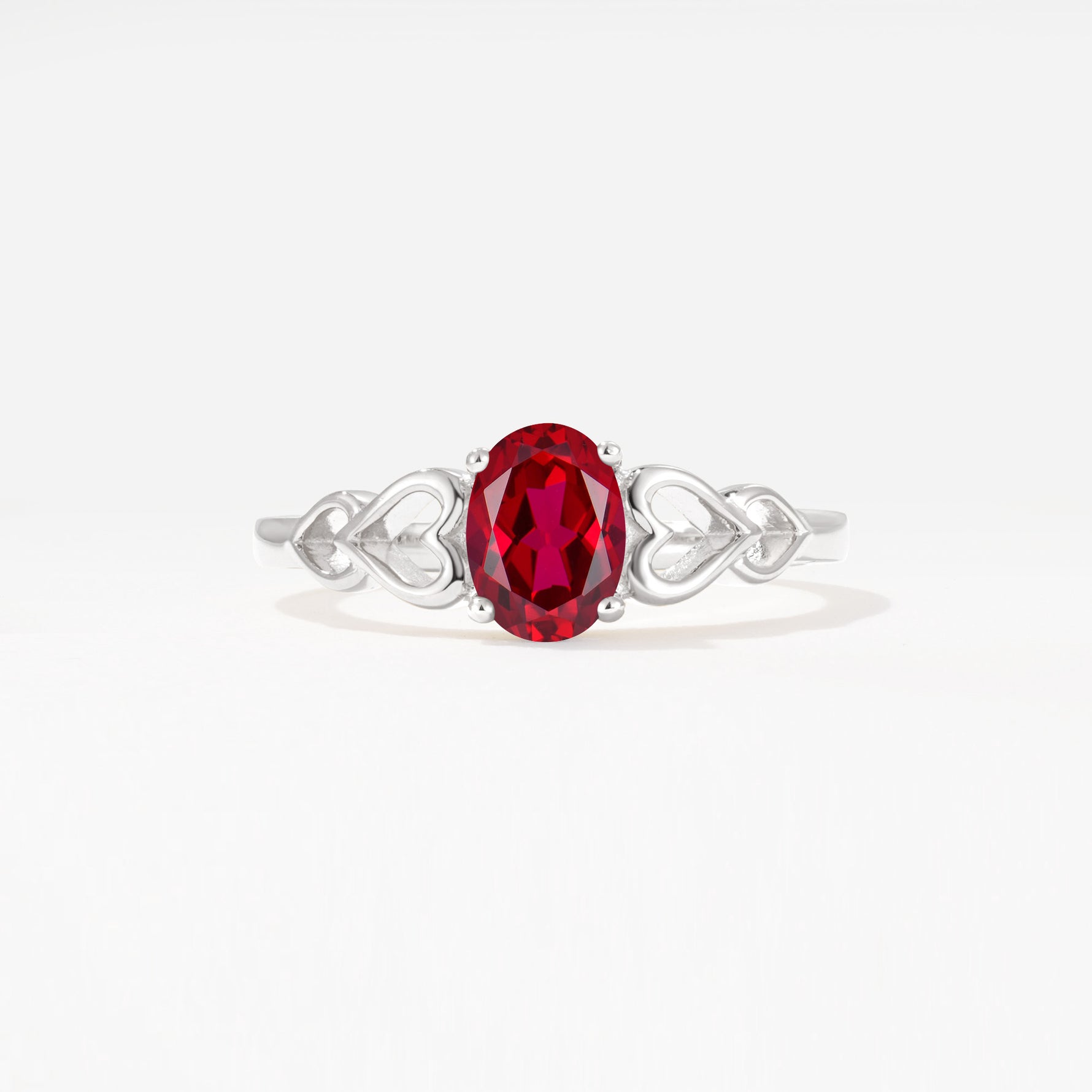 SR11911 Ruby Ring - Additional view