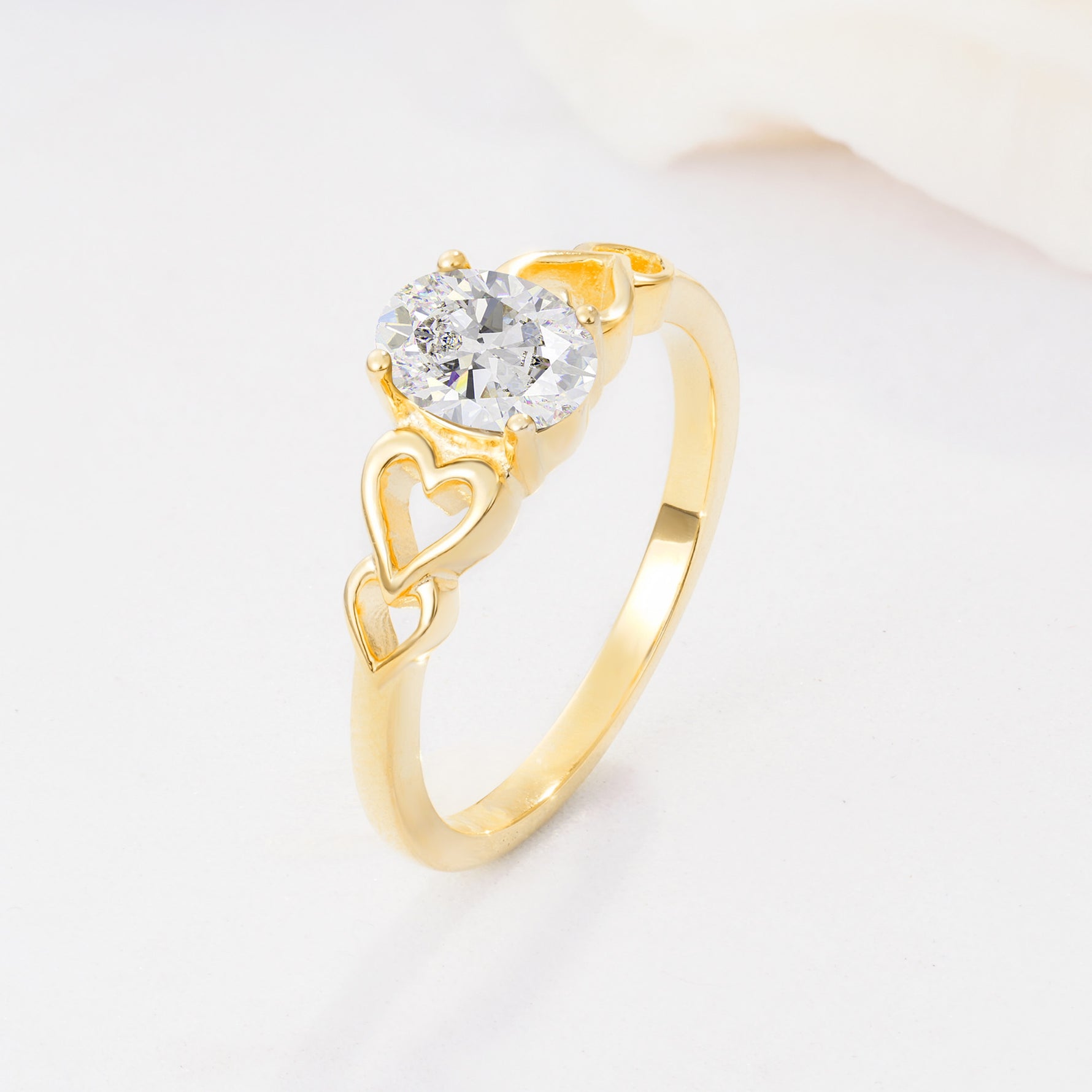 SR11911 Moissanite Ring - Additional view