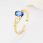 SR11911 Sapphire Ring - Additional view