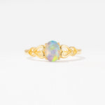 SR11911 Fire Opal Ring - Additional view