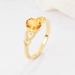 SR11911 Citrine Ring - Additional view