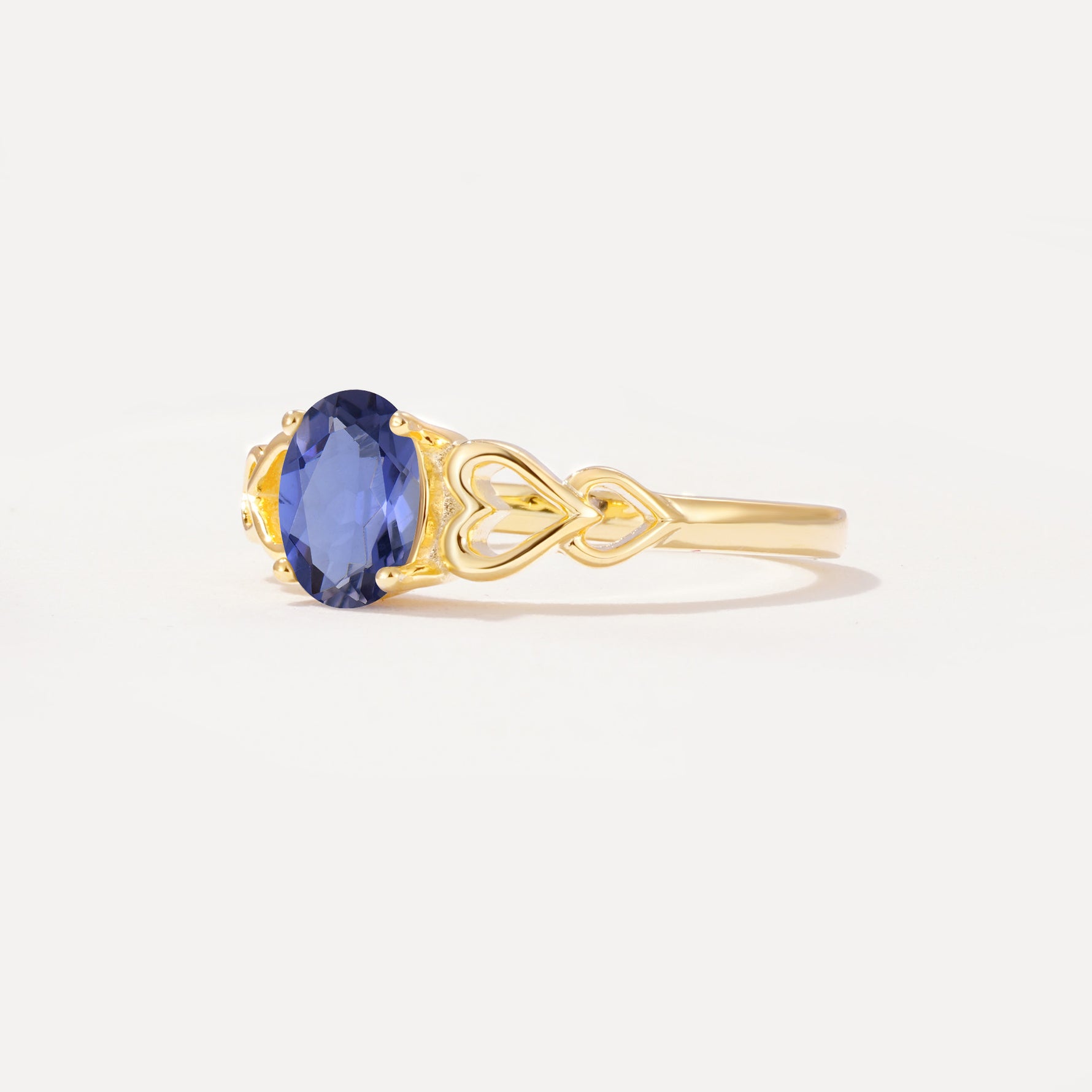 SR11911 Tanzanite Ring - White-Gold