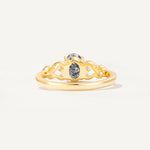 SR11911 Black Rutilated Quartz Ring - Additional view