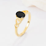 SR11911 Black Onyx Ring - Additional view