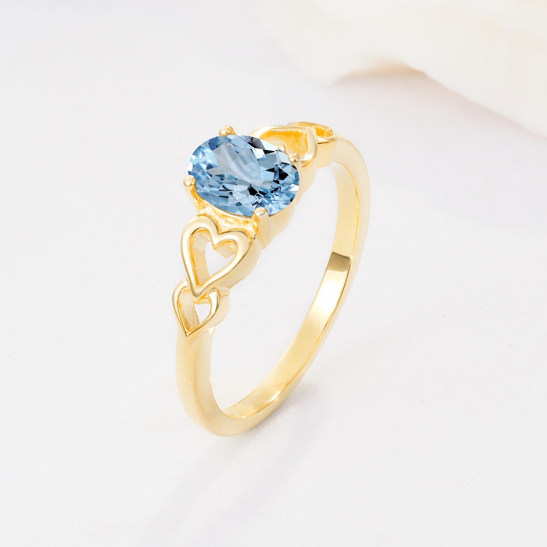 SR11911 Aquamarine Ring - Additional view