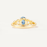 SR11911 Aquamarine Ring - Additional view