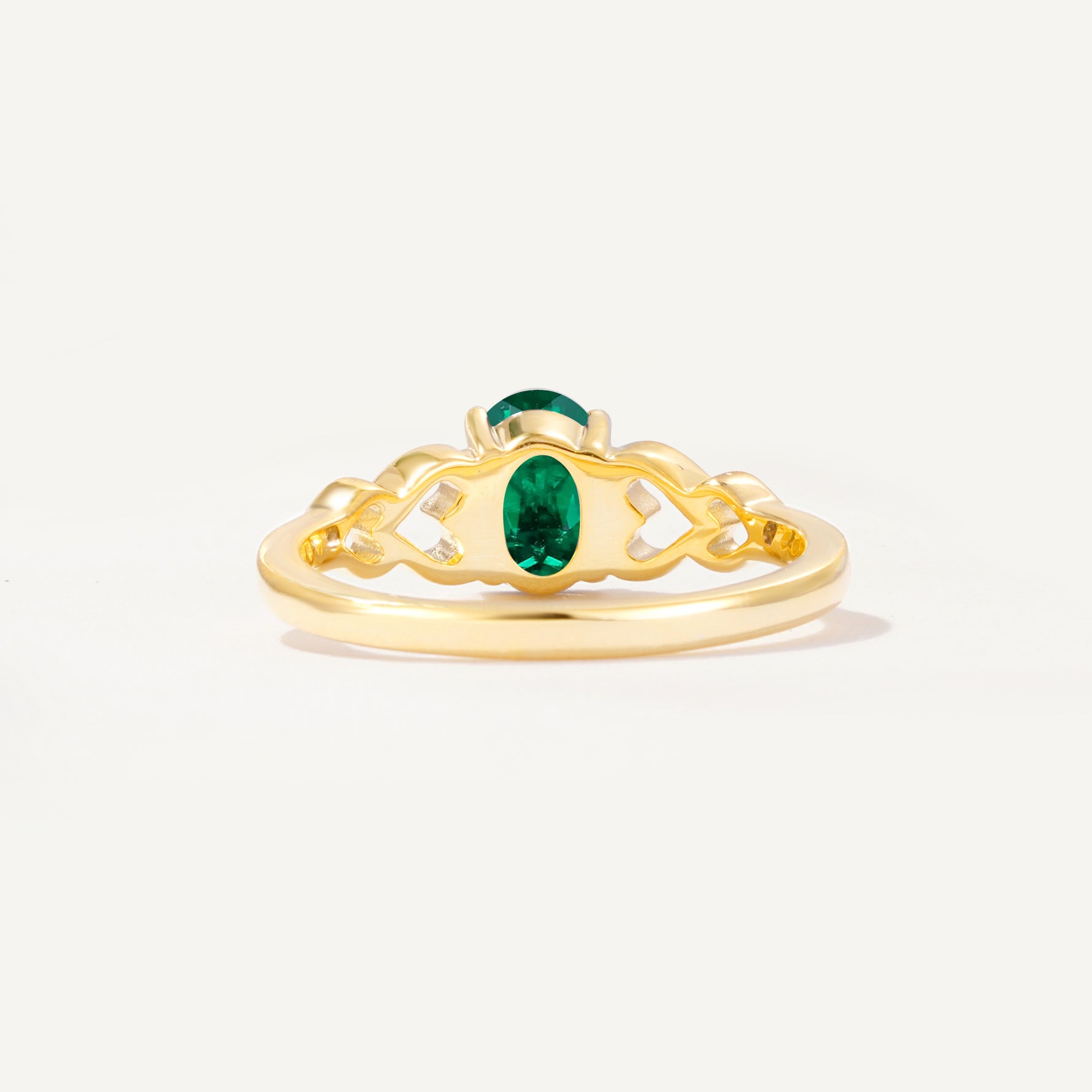 SR11911 Emerald Ring - Additional view