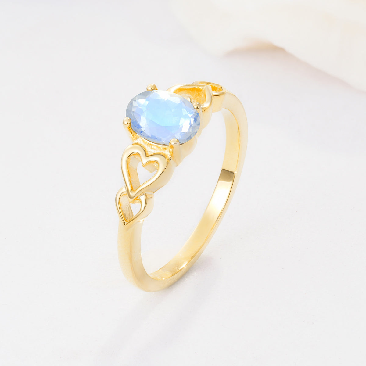 SR11911 Moonstone Ring - Additional view
