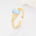 SR11911 Moonstone Ring - Additional view