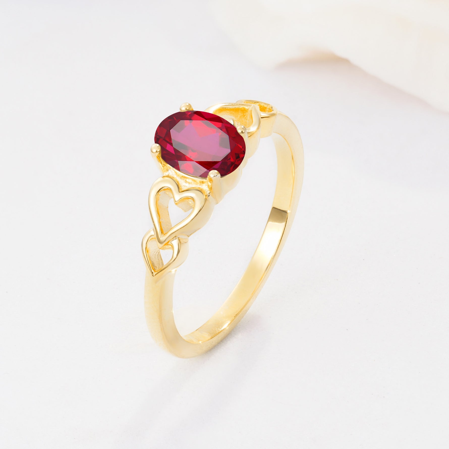 SR11911 Ruby Ring - Additional view