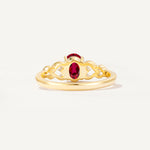 SR11911 Ruby Ring - Additional view