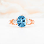 SR12462 Aquamarine Ring - Additional view