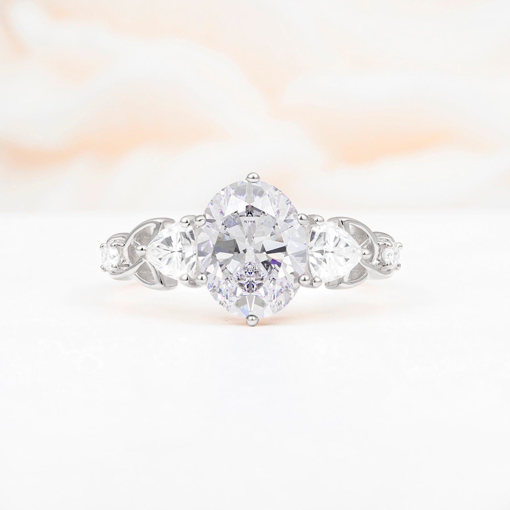 SR12462 Moissanite Ring - Additional view