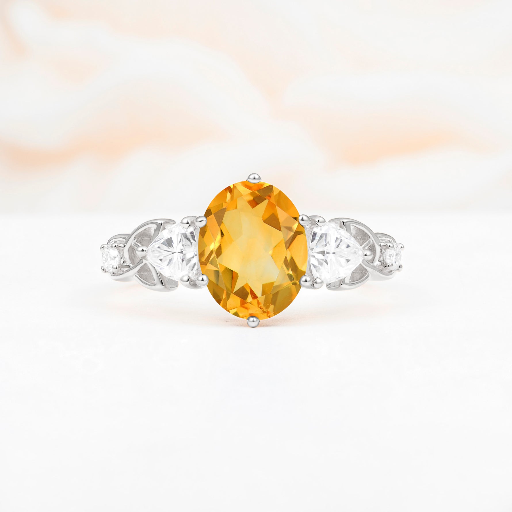 SR12462 Citrine Ring - Additional view