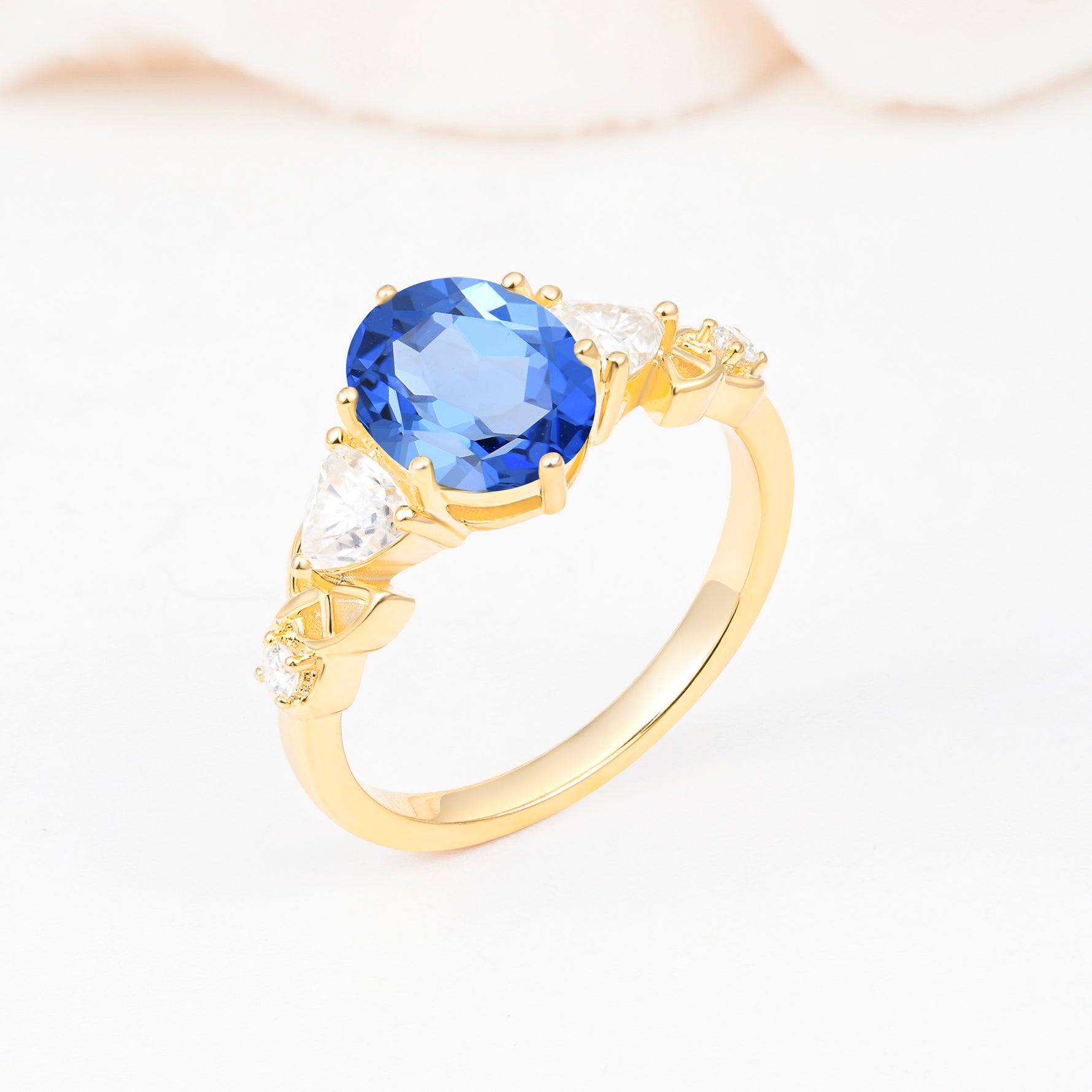 SR12462 Sapphire Ring - Additional view