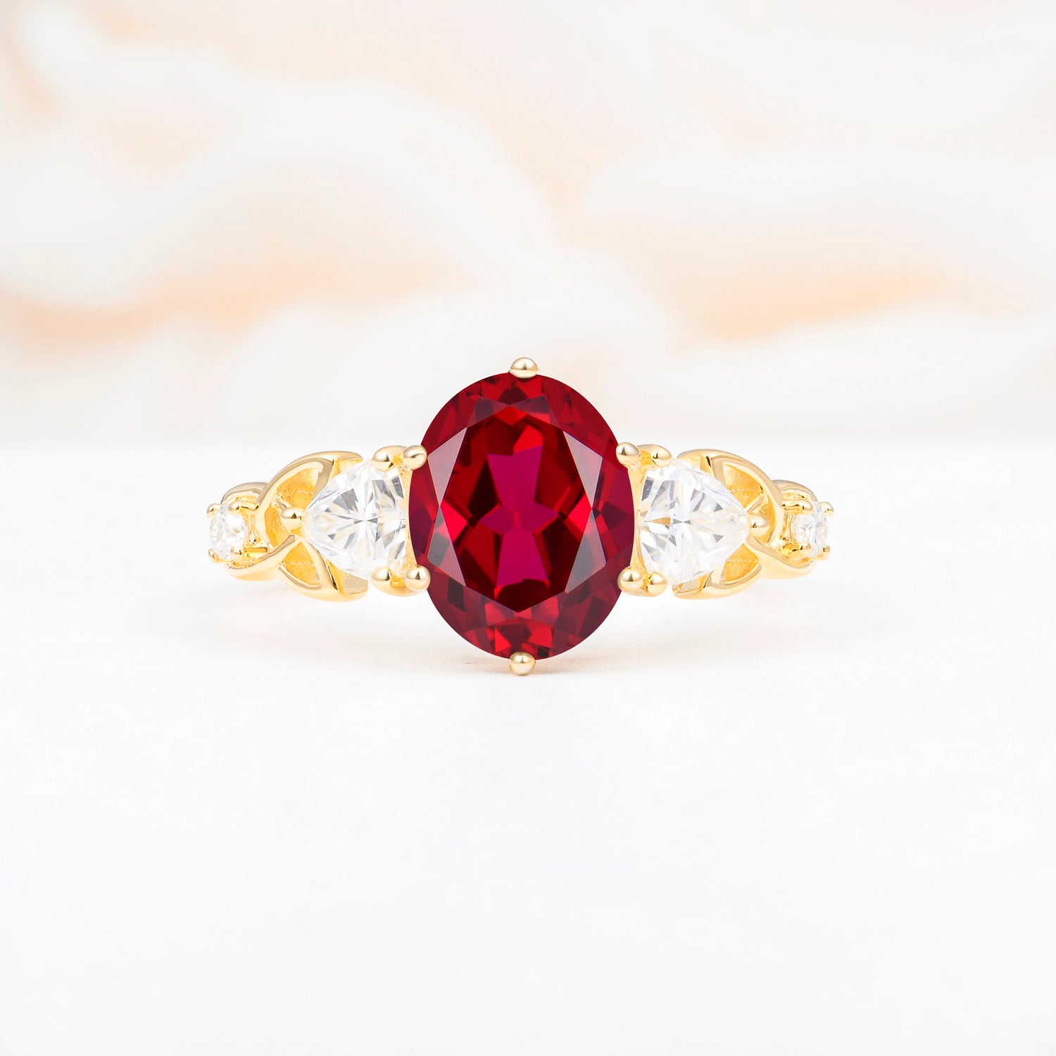 SR12462 Ruby Ring - Additional view