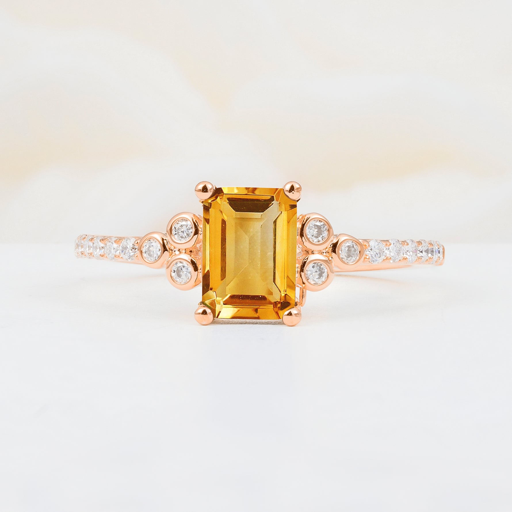 SR12519 Citrine Ring - Additional view