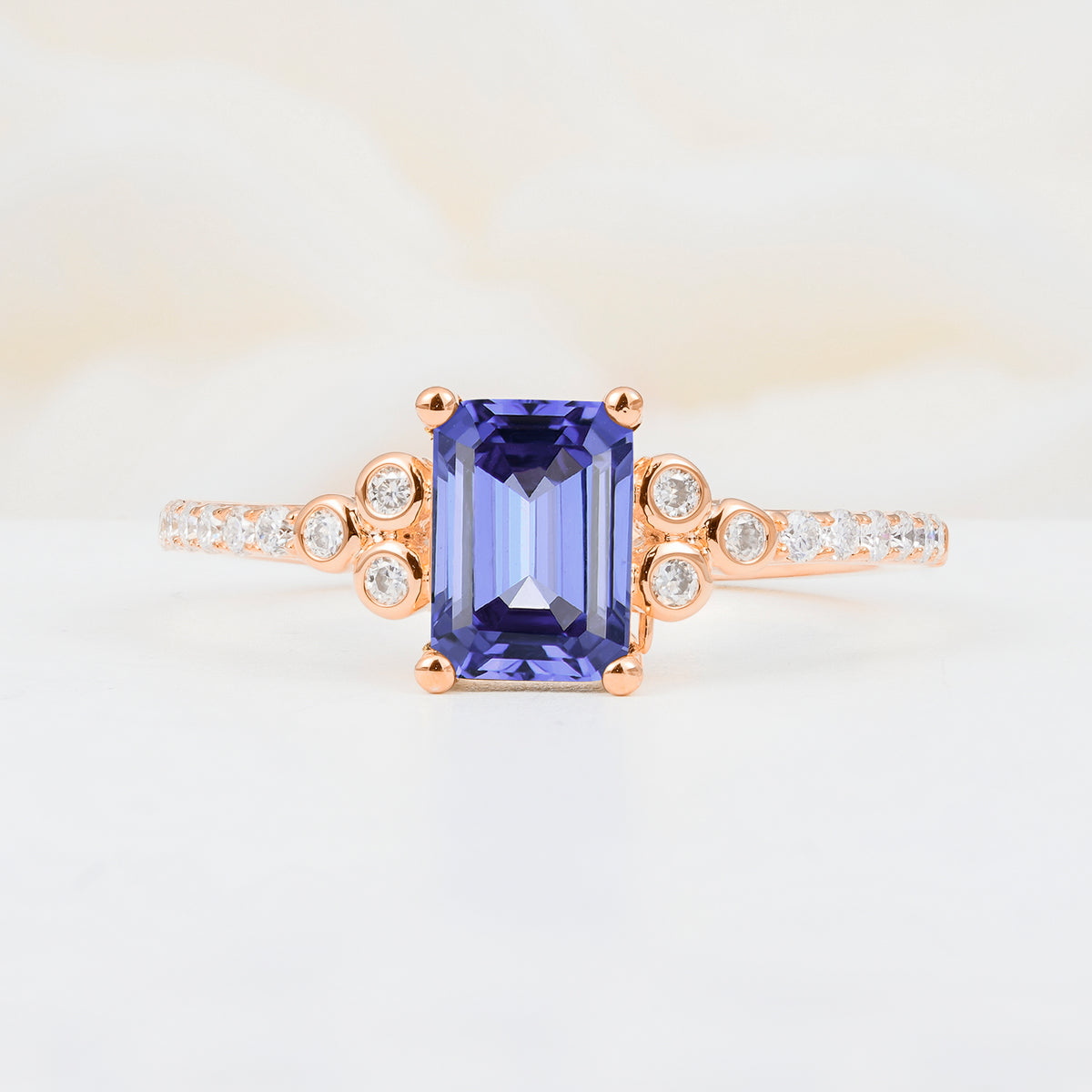 SR12519 Tanzanite Ring - Additional view