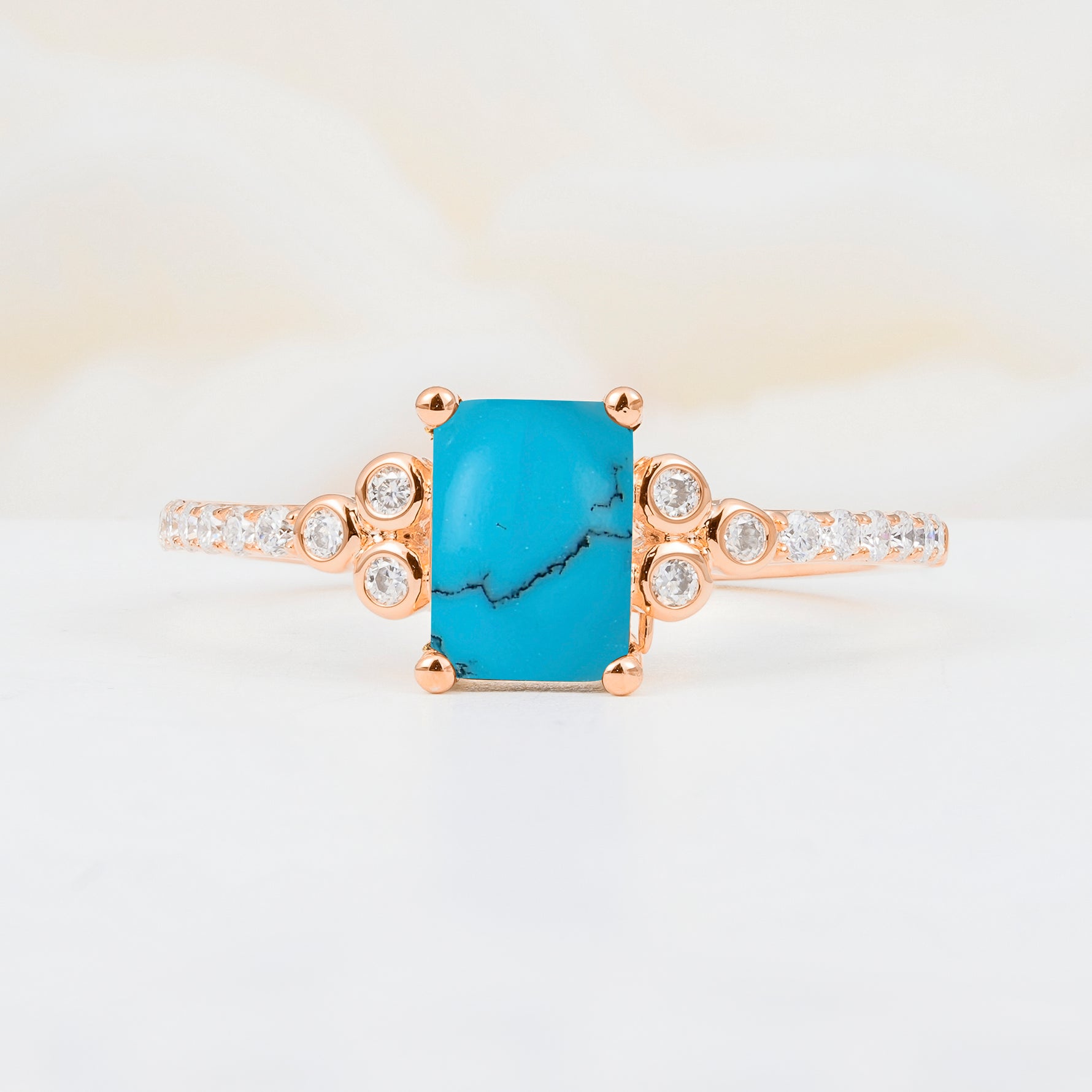 SR12519 Turquoise Ring - Additional view