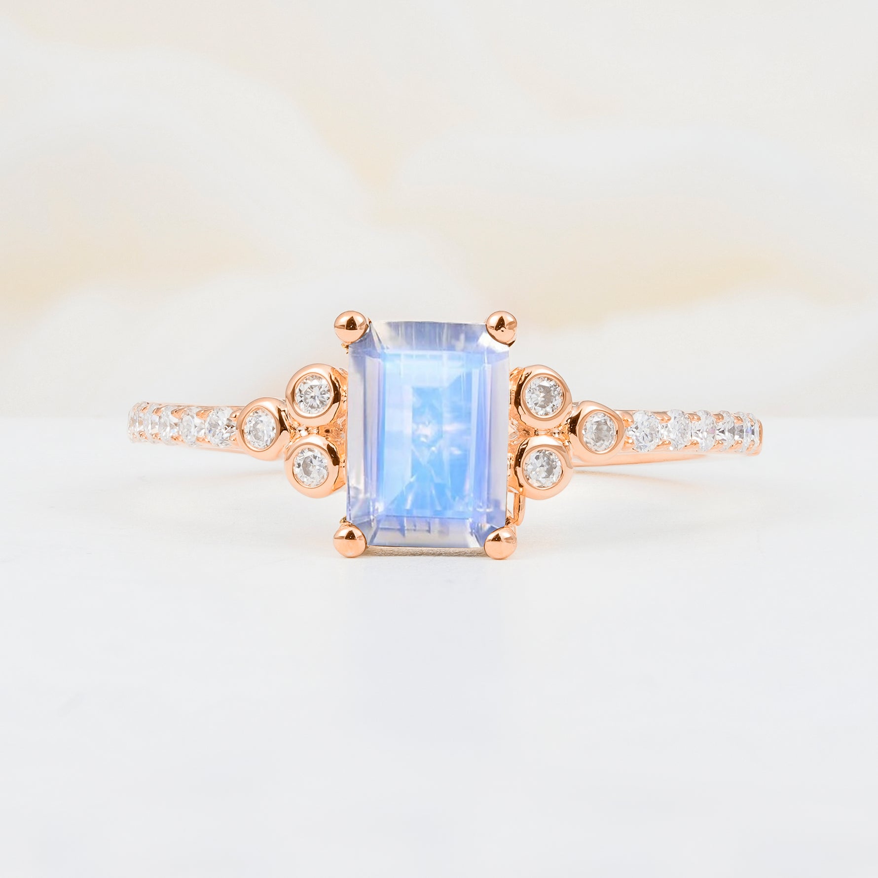SR12519 Moonstone Ring - Additional view